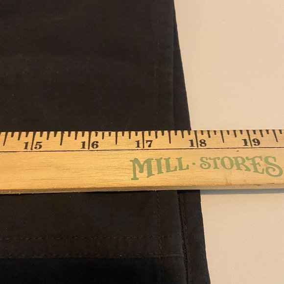 Mountain Hardwear Athletic Skirt Women 10 Solid Black Zip Snap 18" Length Active - Picture 9 of 10